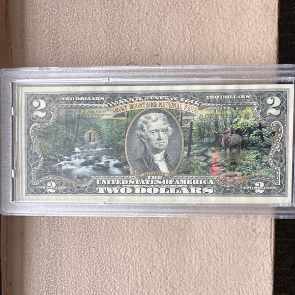 GREAT CONDITION authentic 2 dollar national park bills collection - Picture 3 of 8